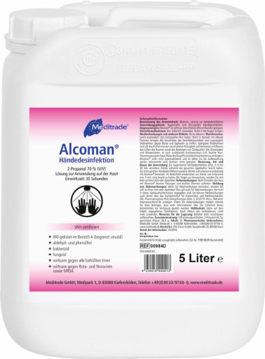 Alcoman® + Dezinfekční prostředek na... Alcoman® + Dezinfekční prostředek na...