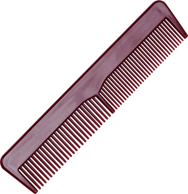 Jednorázový hřeben hnědý